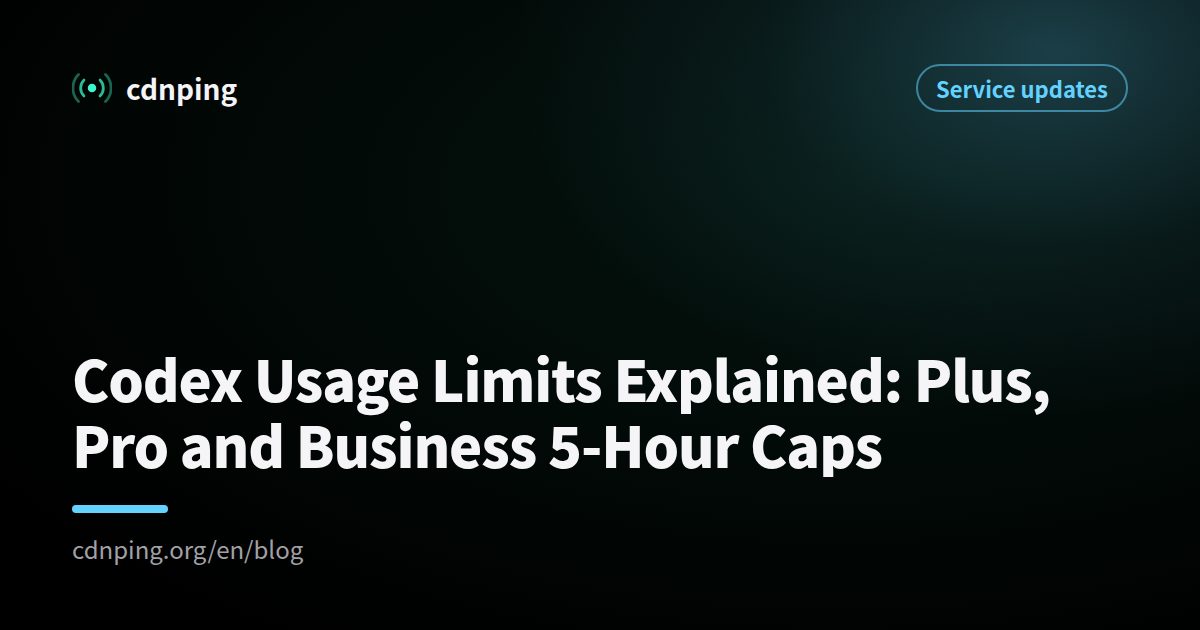 Codex Usage Limits Explained: Plus, Pro and Business 5-Hour Caps